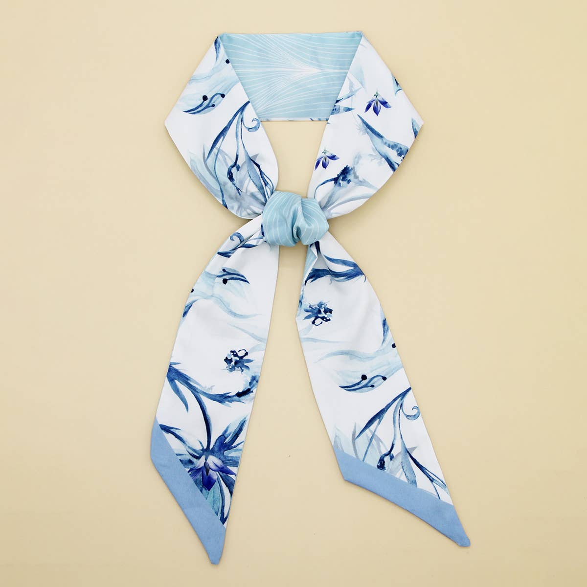 Long Boho Scarf - Hair Ribbon & Purse Strap