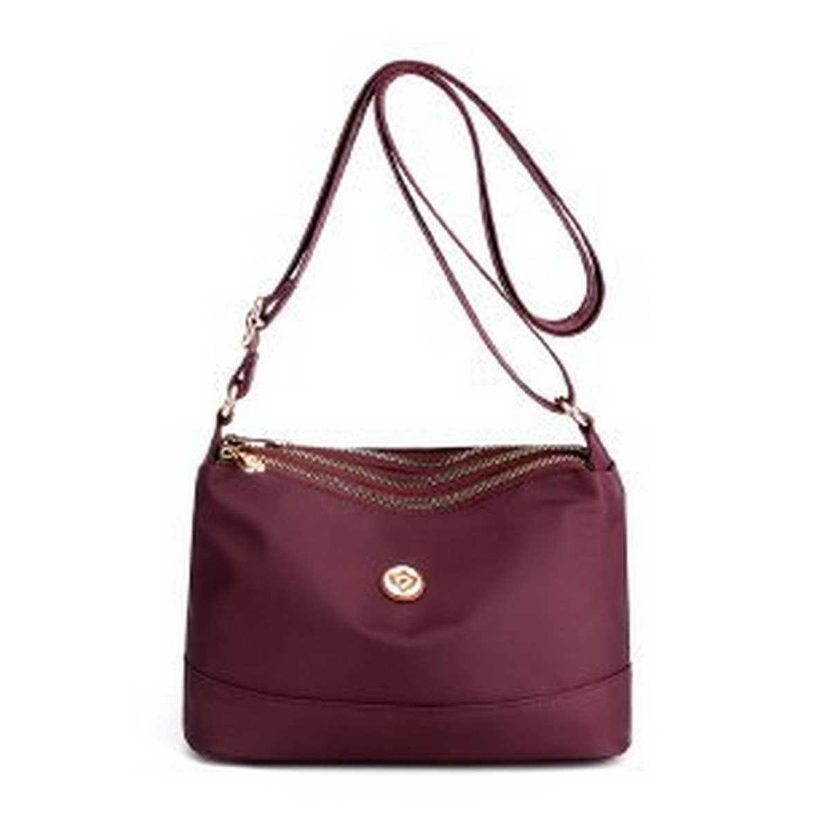 NYLON CLOTH CASUAL SHOULDER MESSENGER BAG_CWAB3532