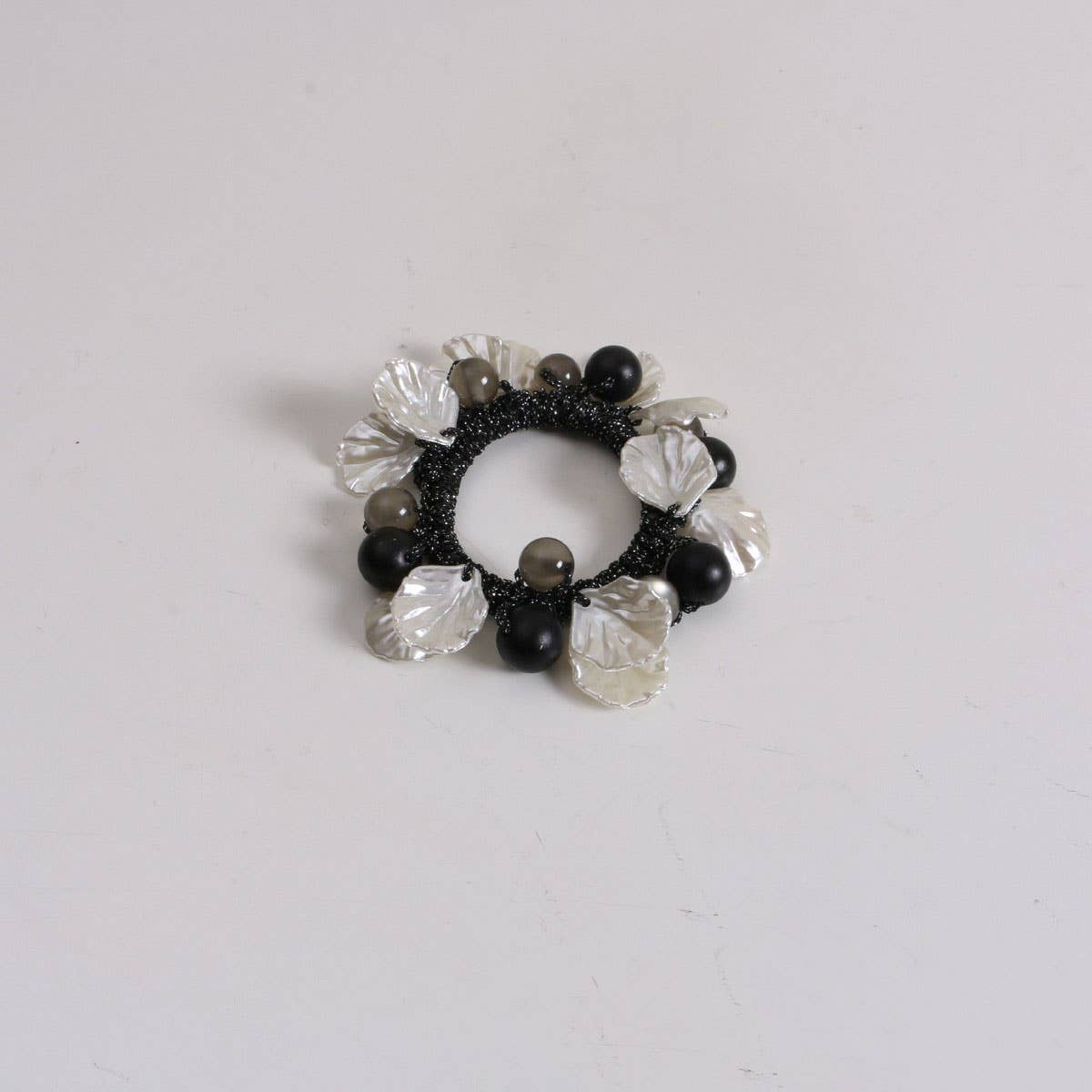 Shell Cat Eye Bead Hair Tie Cute Pearl New Band