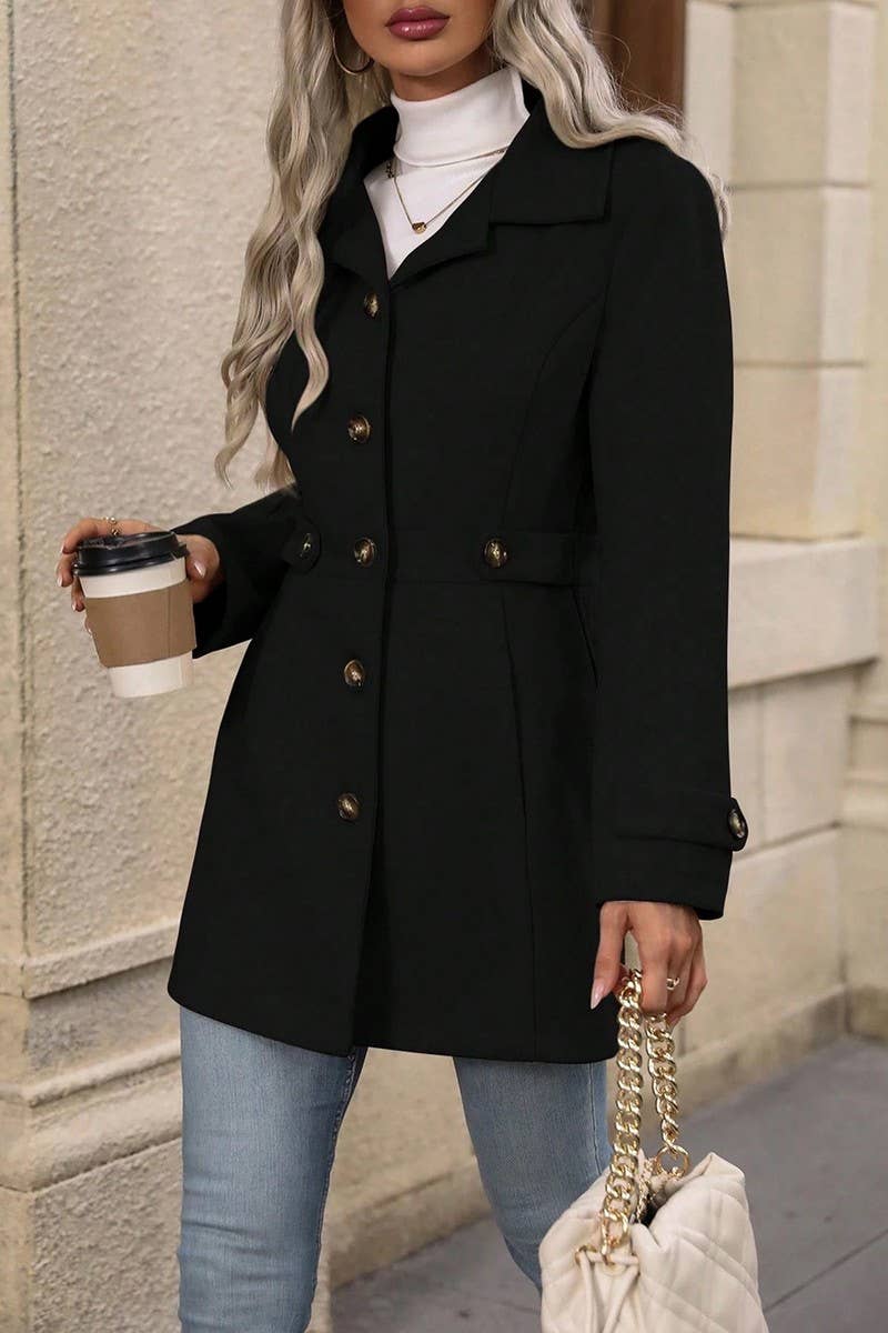 CWOCO00199_ELEGANT LAPEL WOOL BLEND OVERCOAT