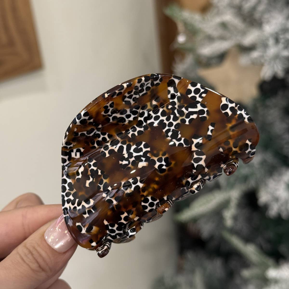 CWAHA4555_NEW LIGHT LUXURY CANDY COLOR SEMI-CIRCULAR HAIRPIN