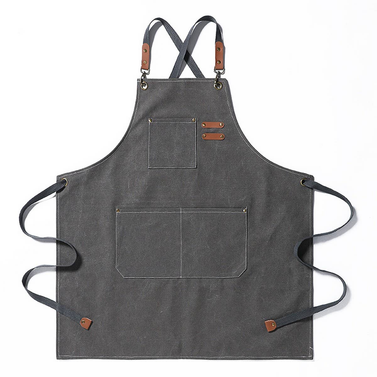 CWAB3996_THICK CANVAS STAIN-RESISTANT DENIM APRON