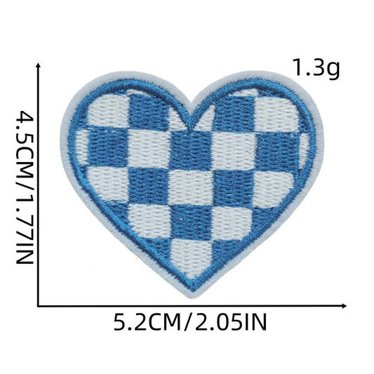 NEW CREATIVE COLORFUL LOVE EMBROIDERY PATCH