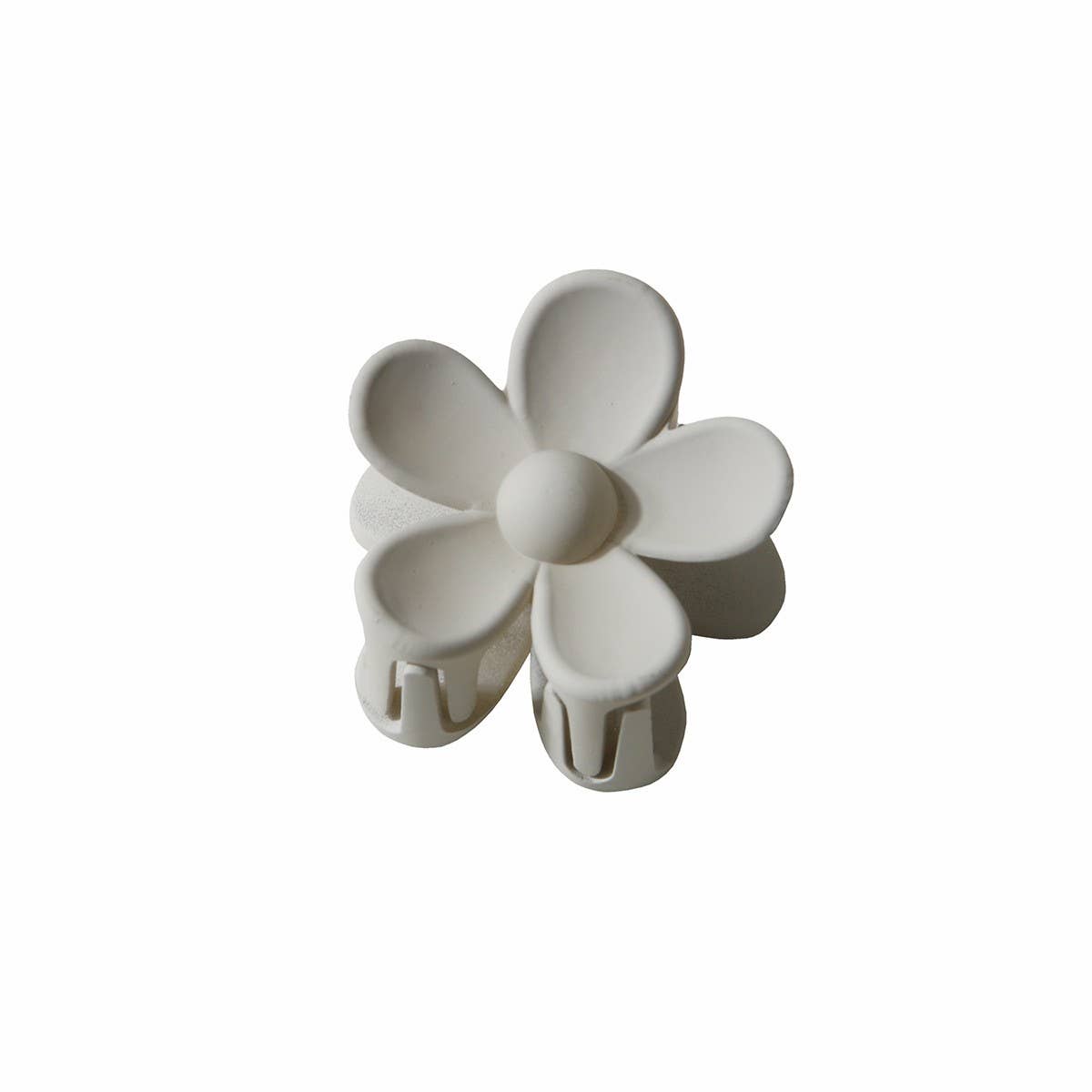 Mini Matte Flower Hair Claw Clip ? Cute Side Clip