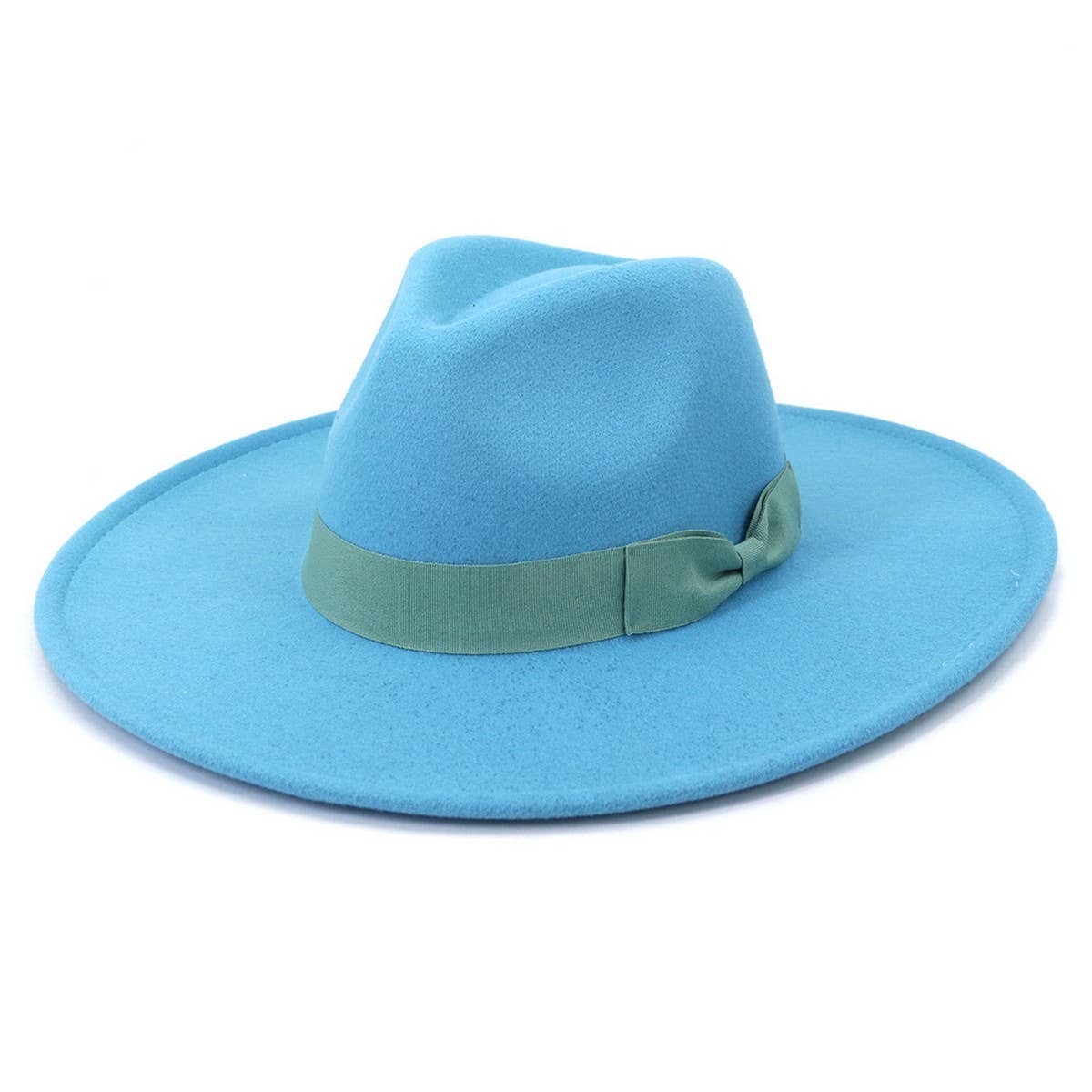 NEW AUTUMN AND WINTER BOW FASHION JAZZ HAT_CWAH1773