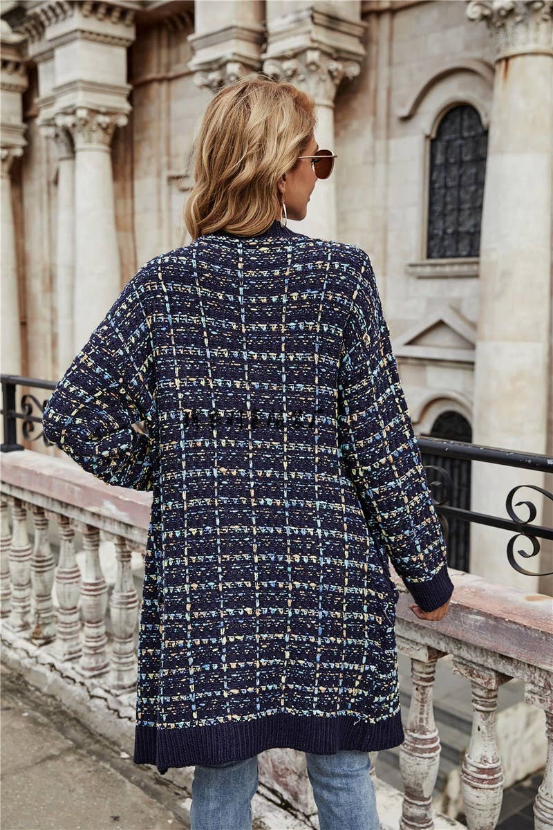 CWOCAL0926_MID-LENGTH COLORFUL KNITTED COAT