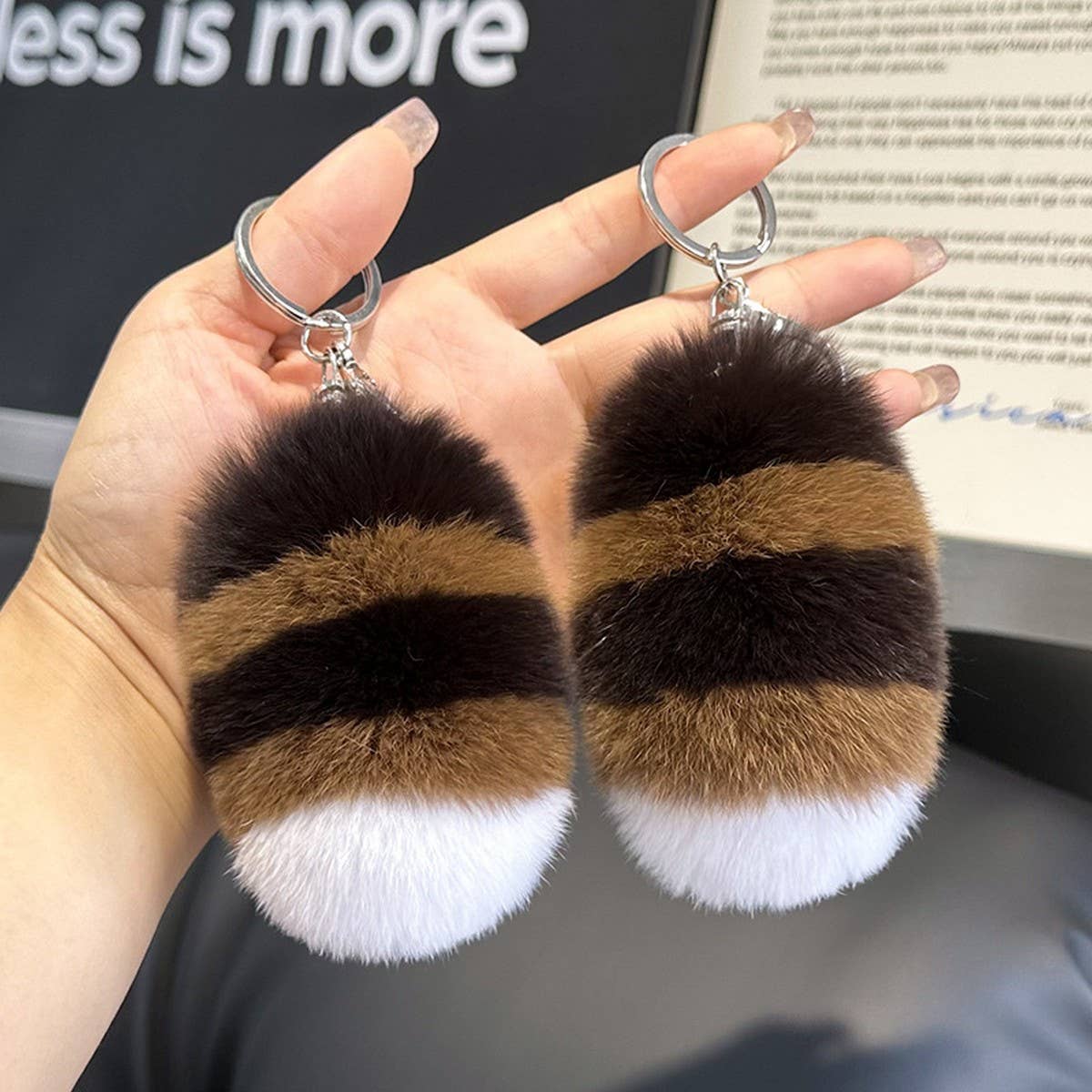 PLUSH DOLL CAR KEYCHAIN BAG MOBILE PHONE PENDANT_CWMM2475