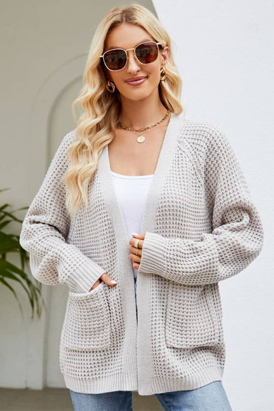 CWOSWL6801_AUTUMN AND WINTER RETRO DESIGN KNITTED SWEATER CO