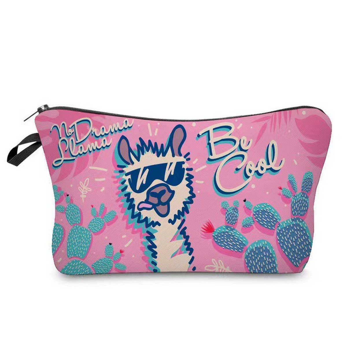 BEST-SELLING ALPACA PRINT COSMETIC BAG_CWAB2264