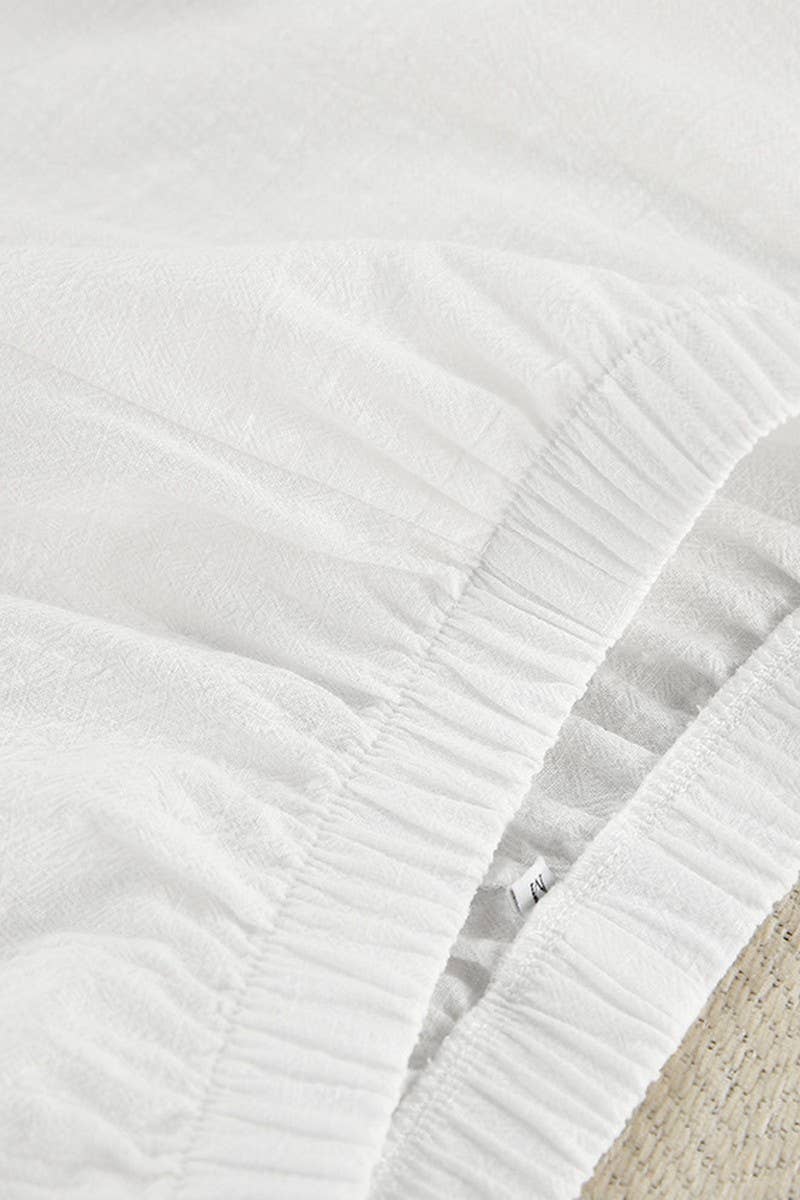 CWSPJ0330_DOUBLE CREPE CARDIGAN LACE-UP LOUNGEWEAR SET