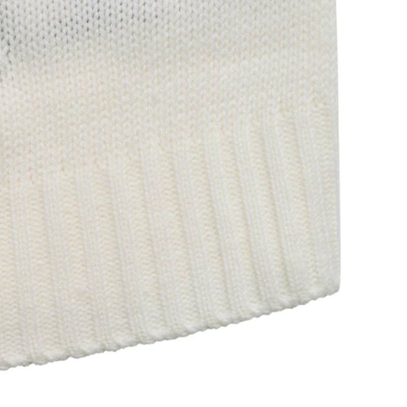 Design sense ribbon bow design cardigan