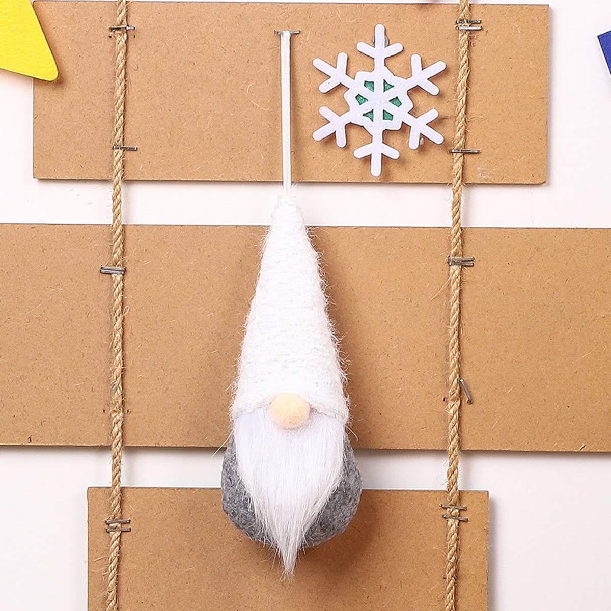 CHRISTMAS DECORATIONS FACELESS OLDMAN DOLL PENDANT