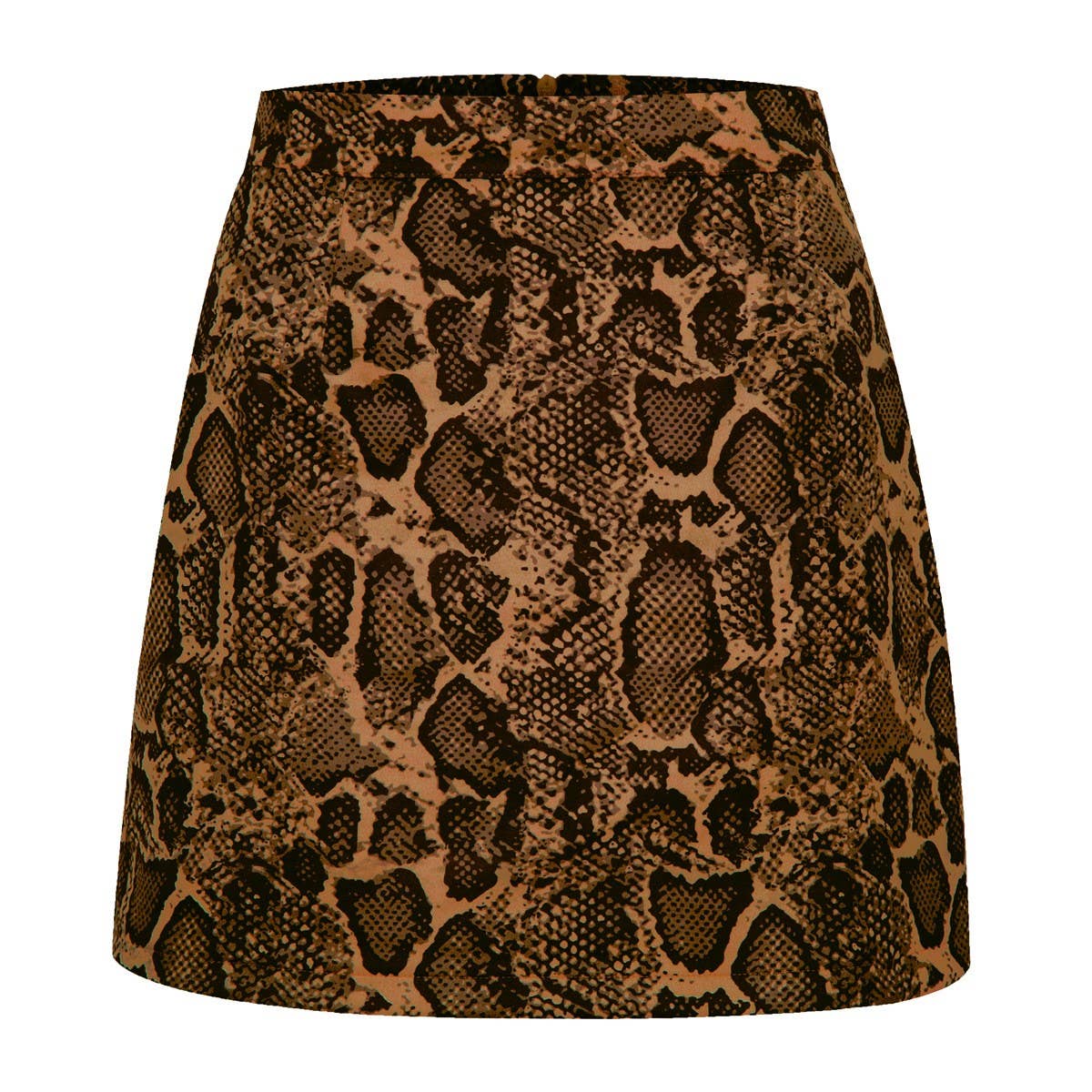 SEXY LEOPARD PRINT HIGH WAIST SUEDE HIP SKIRT
