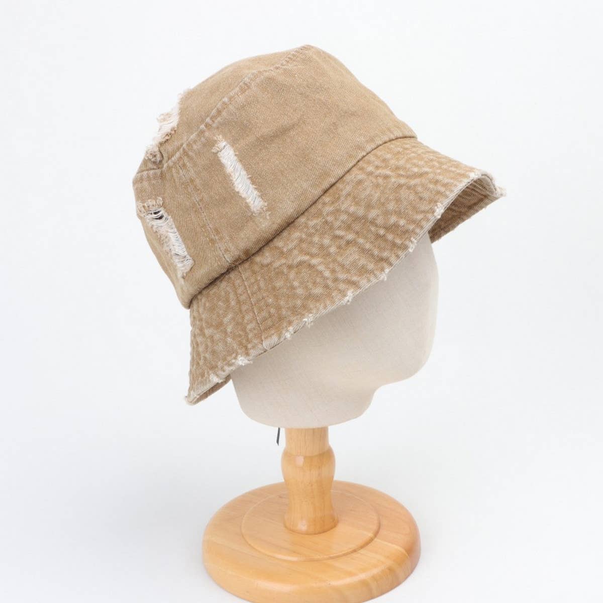 2024 NEW STYLE WASHED BUCKET HAT WITH HOLES_CWAH1125