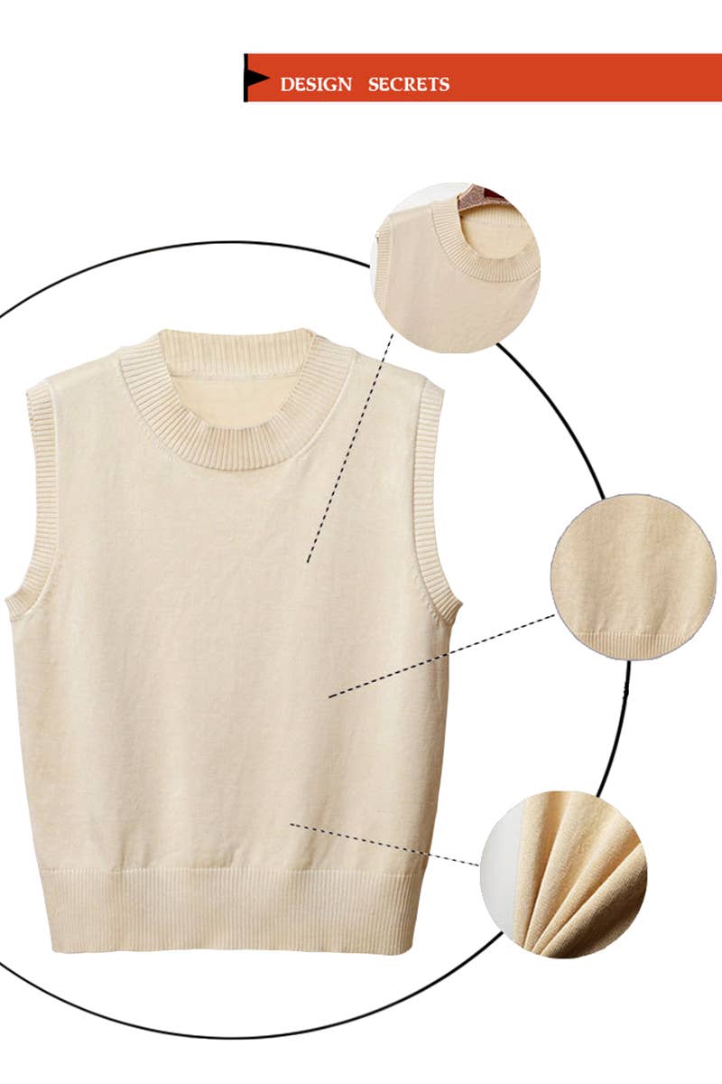 CWOSWSL0011 Button Down Sleeve  V-Neck Cardigan Sweater