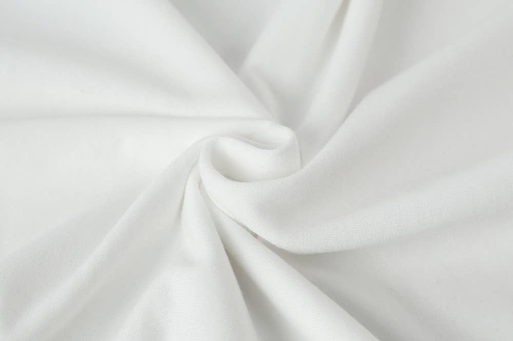 Brooklyn printed loose off-the-shoulder hoodie