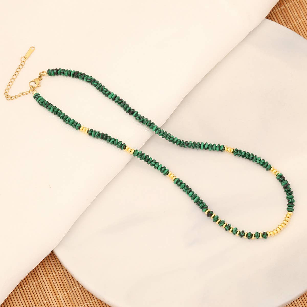 FASHION HANDMADE 18K NATURAL GEMSTONE NECKLACE_CWAJE0631