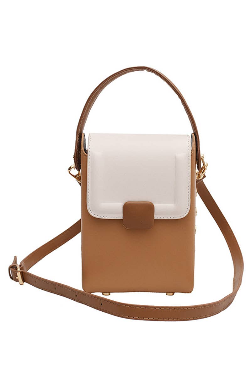SQUARE BOX PHONE CROSS BAG_CWAB0467