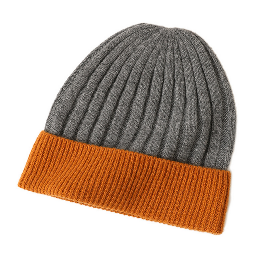 Colorblock Knit Beanie ? Unisex Winter Hat_CWAH3995