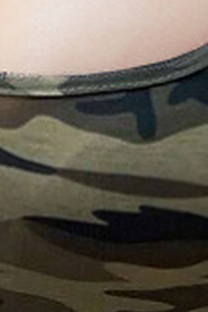 CWTTK1120_CAMOUFLAGE SLEEVELESS SPAGHETTI STRAP TANK