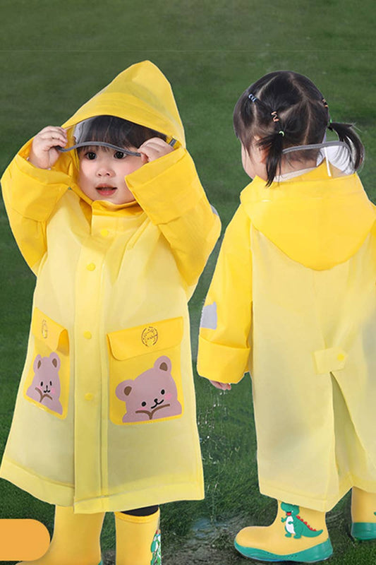CWMM8547_NEW STYLE CARTOON RAINCOAT FOR CHILDREN TO GO TO SC