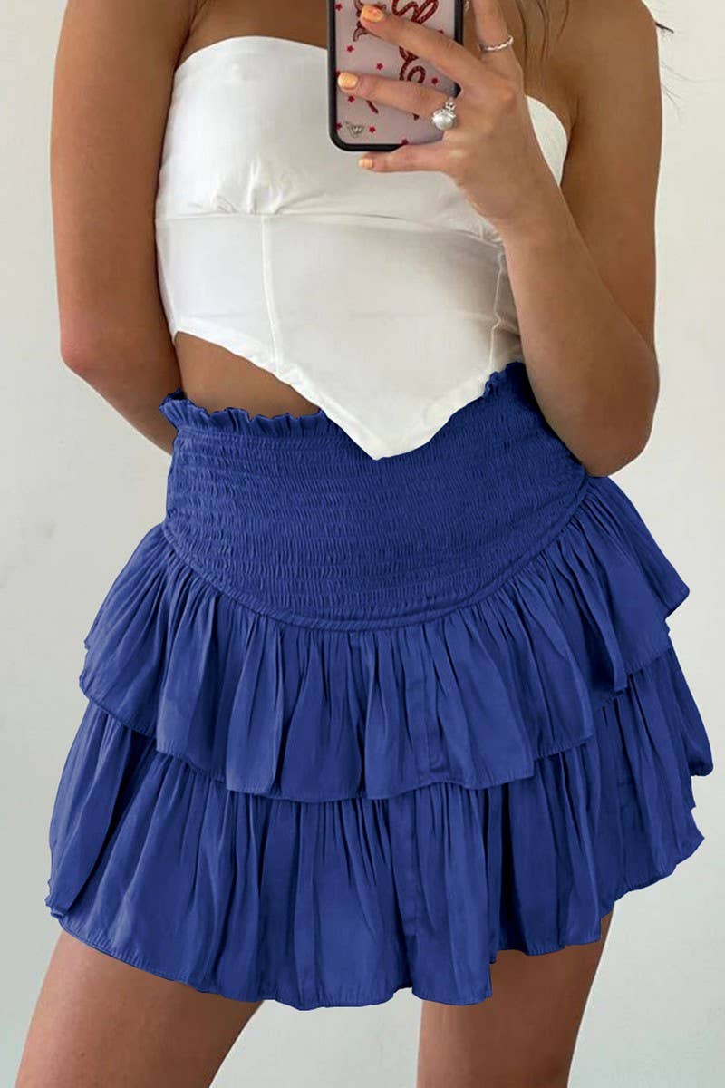 CWBSS0494_SUMMER SEXY HOT GIRL PLEATED SKIRT