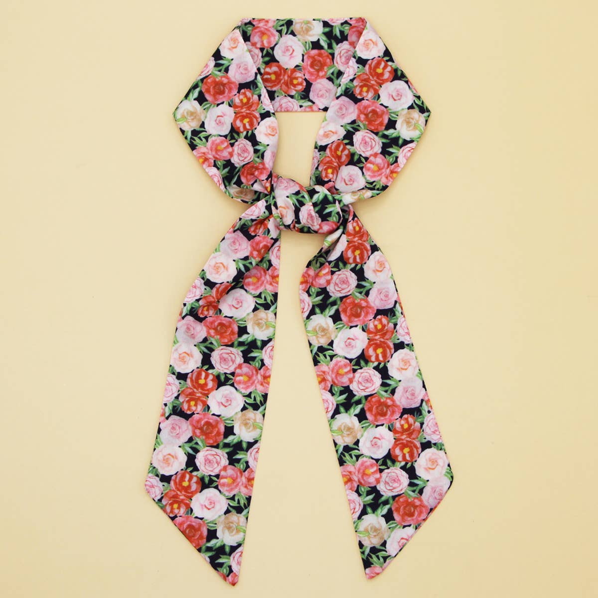 Skinny Silk Feel Scarf ??Hair, Bag, Gift Ribbon_CWASC0082
