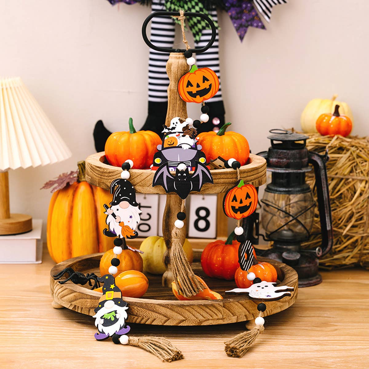 HOME HALLOWEEN BEAD PENDANTS