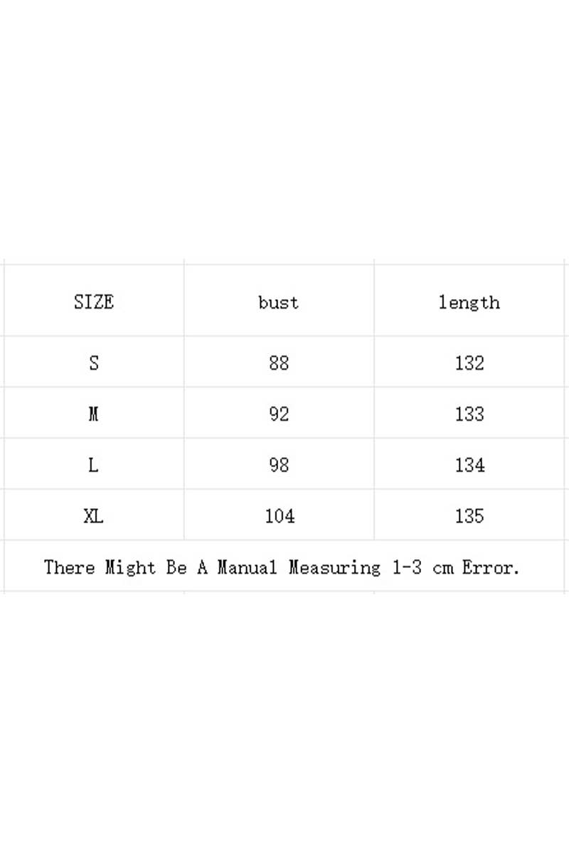 CWDHL1018_SUMMER SLIT TEMPERAMENT BIG SWING SUSPENDER DRESS