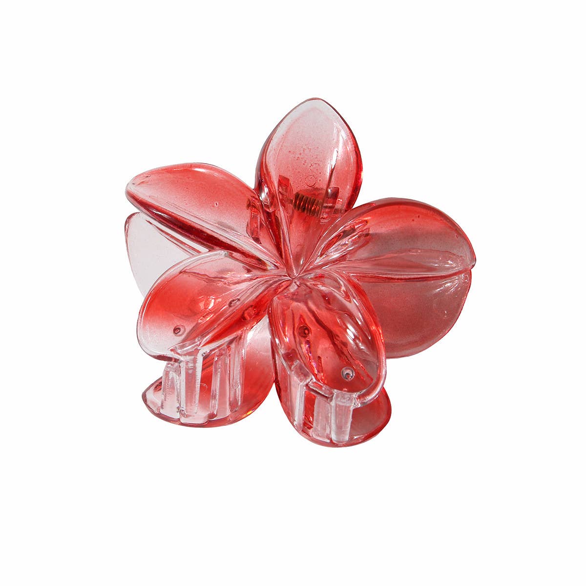 New Gradient Plumeria Claw Clip for Women_CWAHA1057
