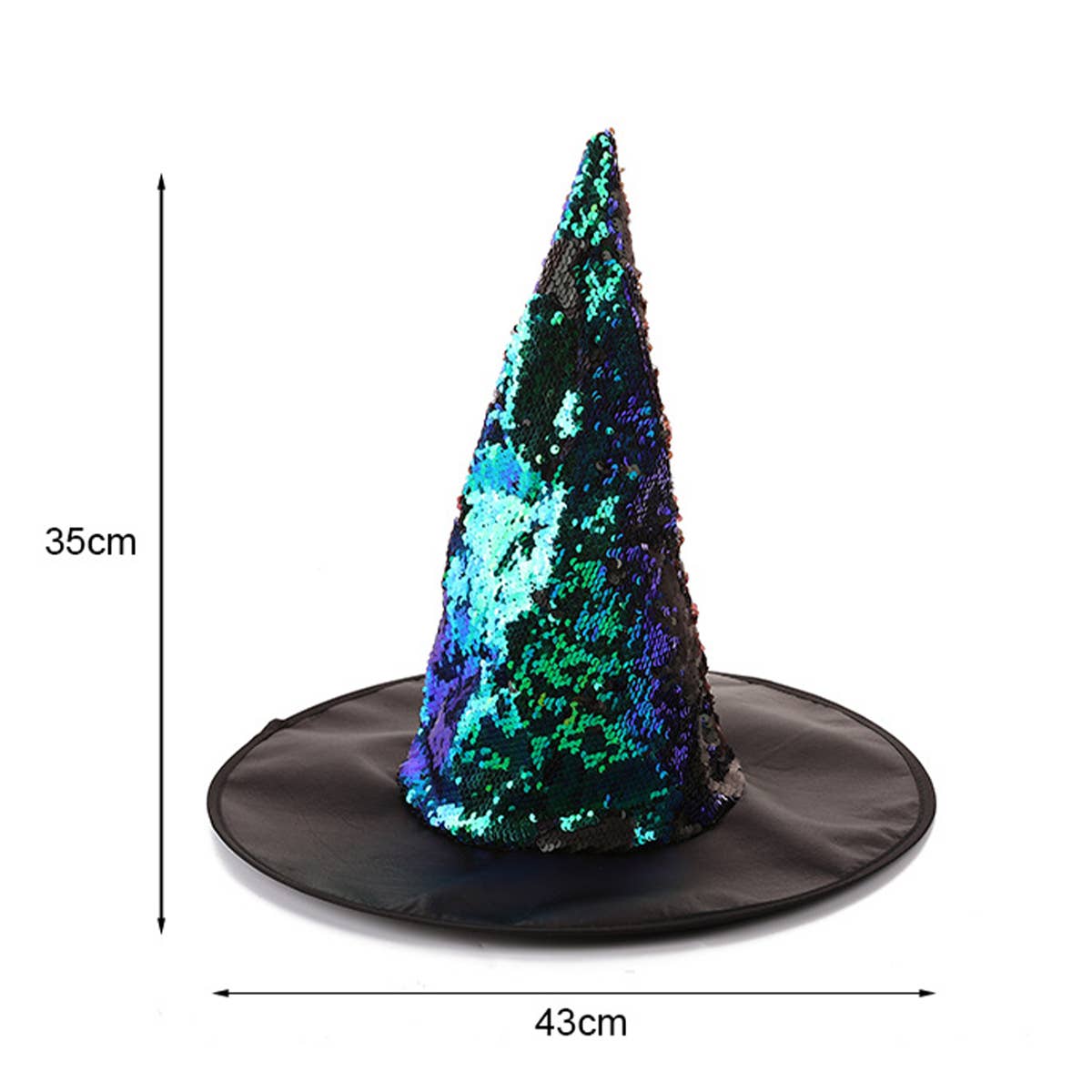 CWAH4035_HALLOWEEN COSTUMES AND PROPS WIZARD HAT