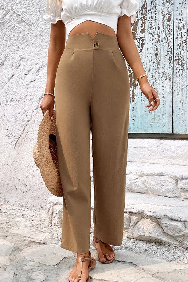 CWBLP1776_NEW FASHION SOLID COLOR CASUAL STRAIGHT PANTS