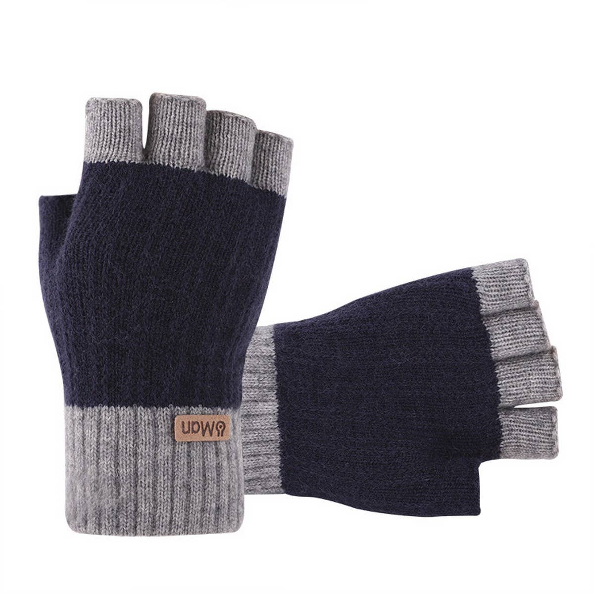 NEW ALPACA WINTER FINGERLESS WARM GLOVES_CWAG0242