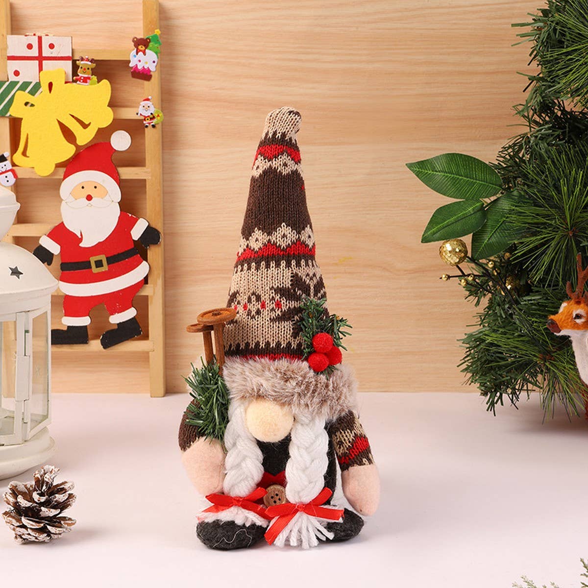 RUDOLPH DWARF DOLL FACELESS DOLL DOLL ORNAMENTS