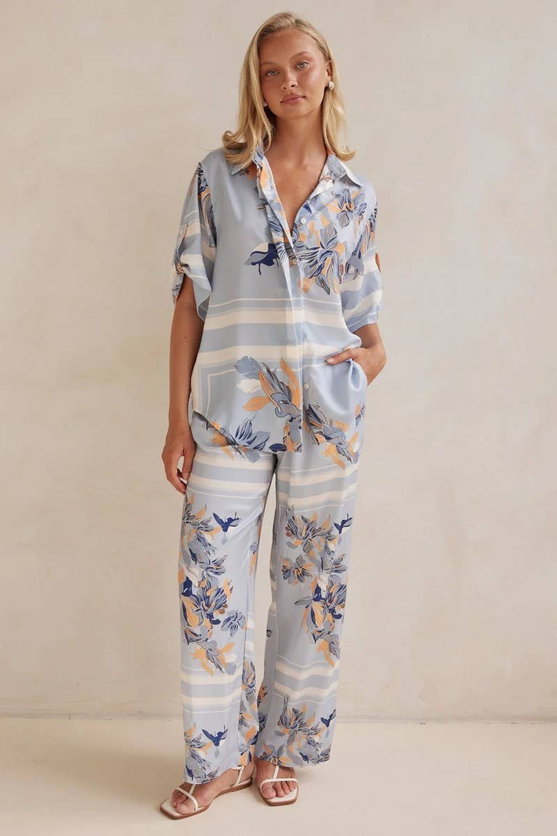 CWSS1205_SUMMER HOME WEAR FASHION CASUAL SUIT