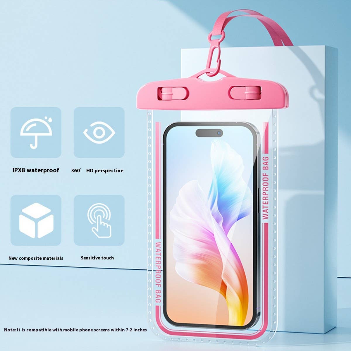 Waterproof Phone Case for Swimming -Touchscreen