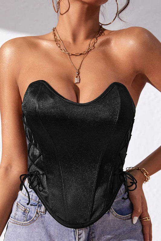 CWTTT0041_CHEST-WRAPPED OPEN BACK HERRINGBONE WAIST VEST