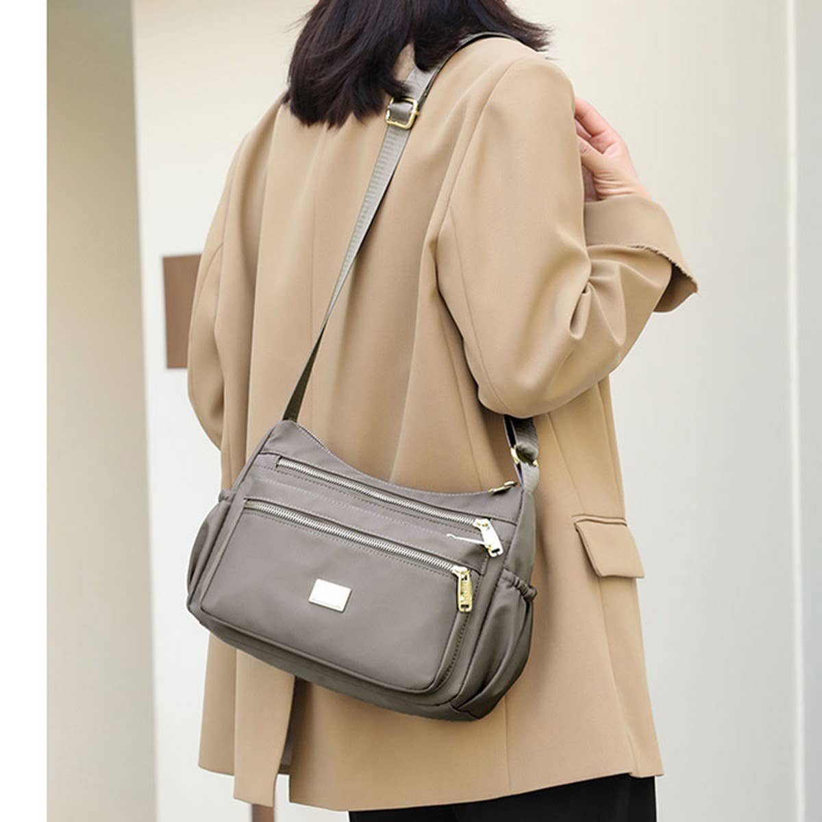 OXFORD CLOTH VERSATILE SHOULDER MESSENGER BAG_CWASC1765