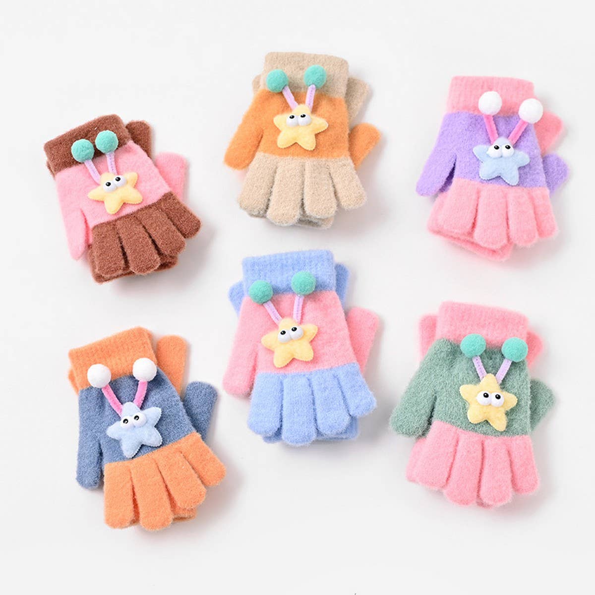 CWAG00589_KIDS WINTER WARM FINGERED GLOVES (AGES 3-6)