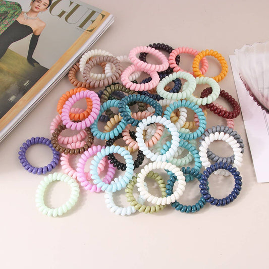 CWAHA1380_SIMPLE PHONE LINE HAIR TIE