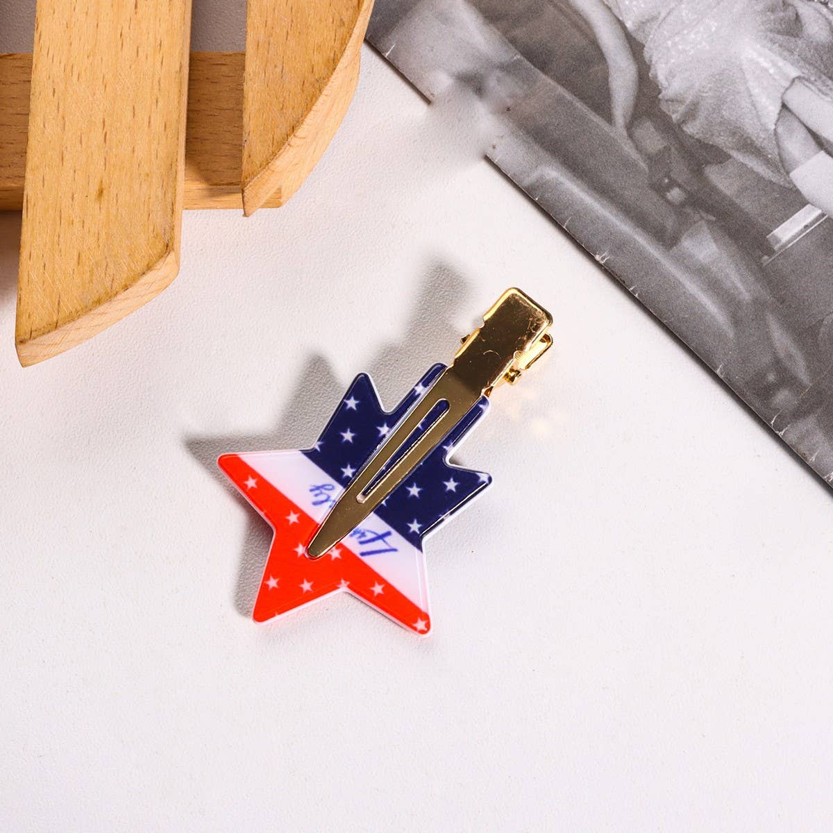 INDEPENDENCE DAY LETTER PENTAGRAM NEW HAIRPIN_CWAHA1264