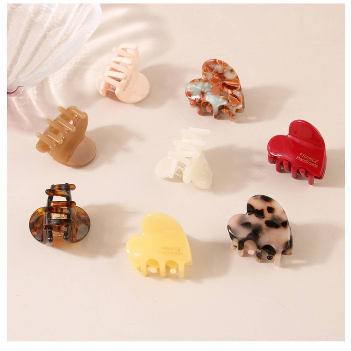 CWAHA1382_ACETIC ACID LOVE IRREGULARITY HAIR CLAW CLIP