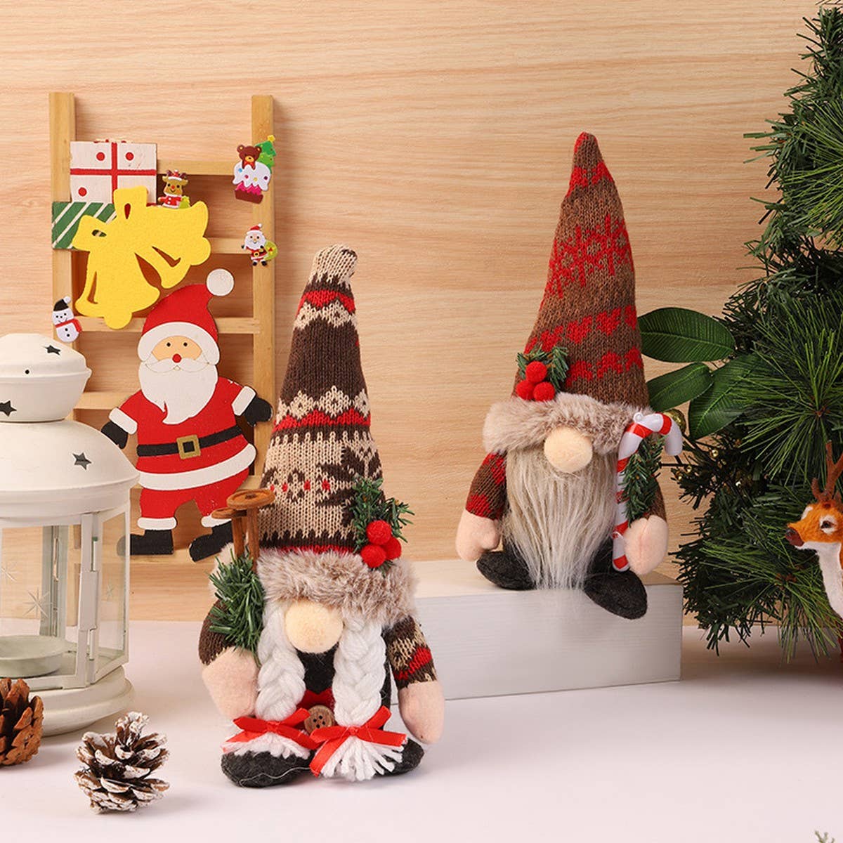 RUDOLPH DWARF DOLL FACELESS DOLL DOLL ORNAMENTS