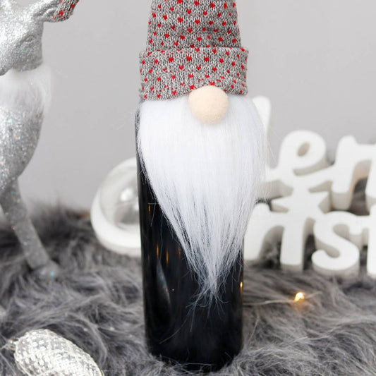 Faceless Doll Santa Wine Bottle Cover Bag_CWAJE05396