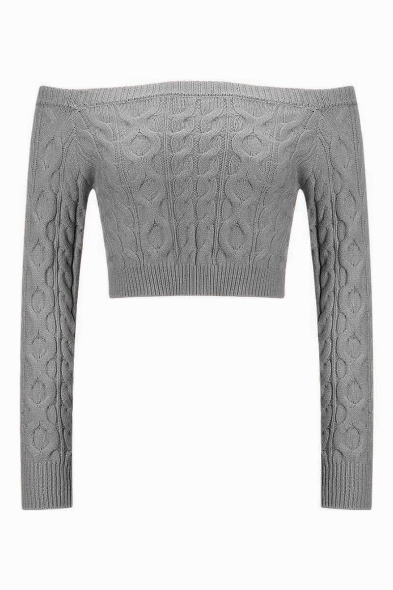 CWOSWL5220_OFF-THE-SHOULDER CROPPED CHUNKY KNIT SWEATER