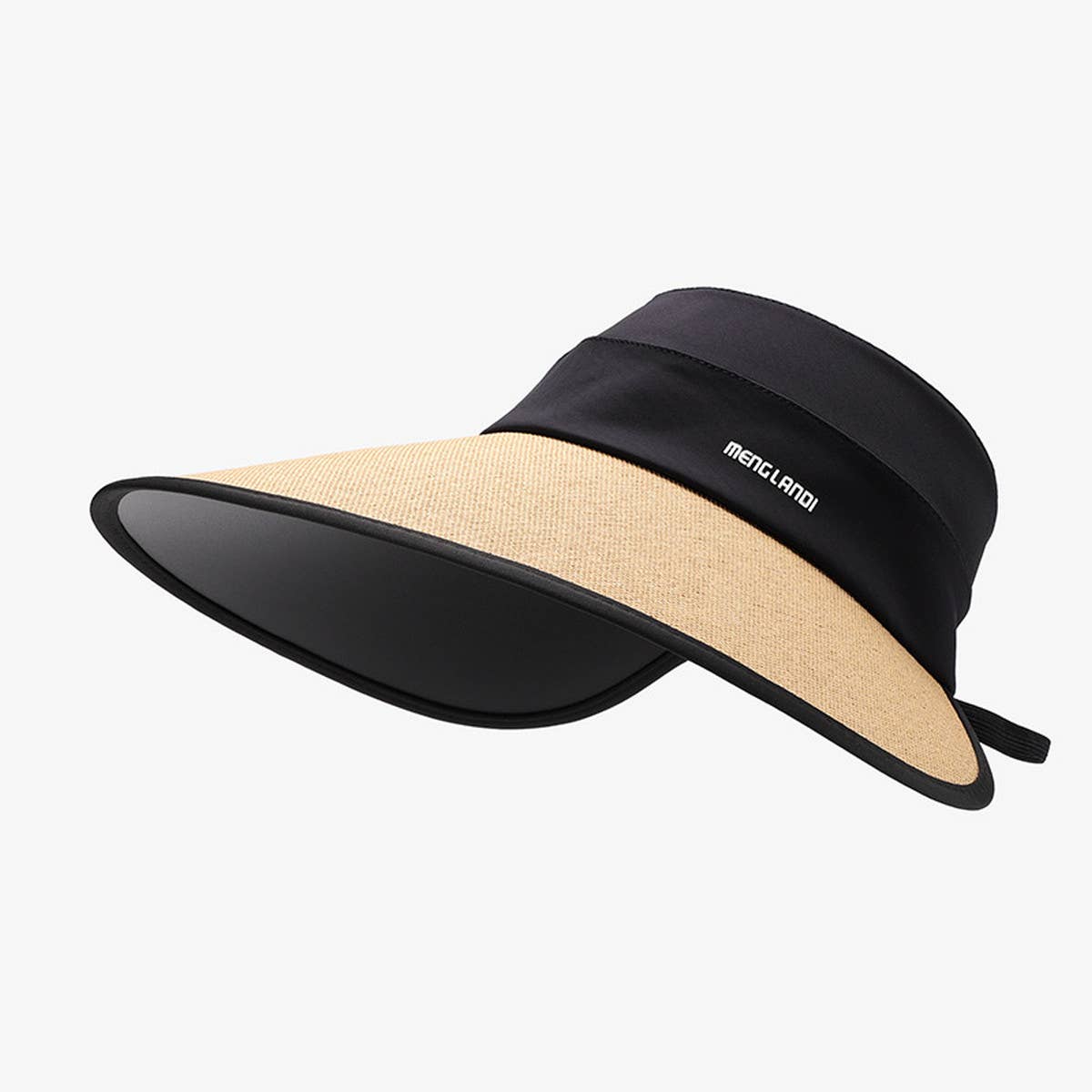 TRAVEL SUN VISOR EMPTY TOP HAT VISOR_CWAH1316