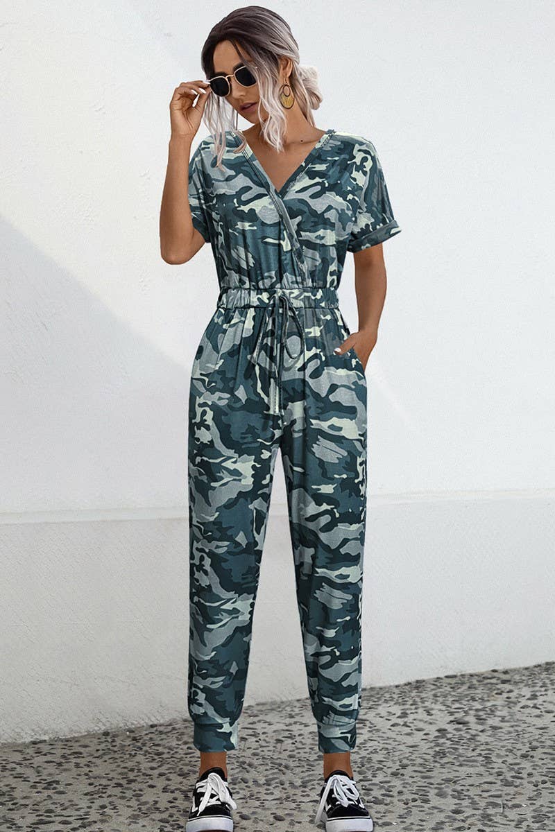 CWSJS1342_SUMMER NEW SEXY V-NECK CROSS BODYSUIT