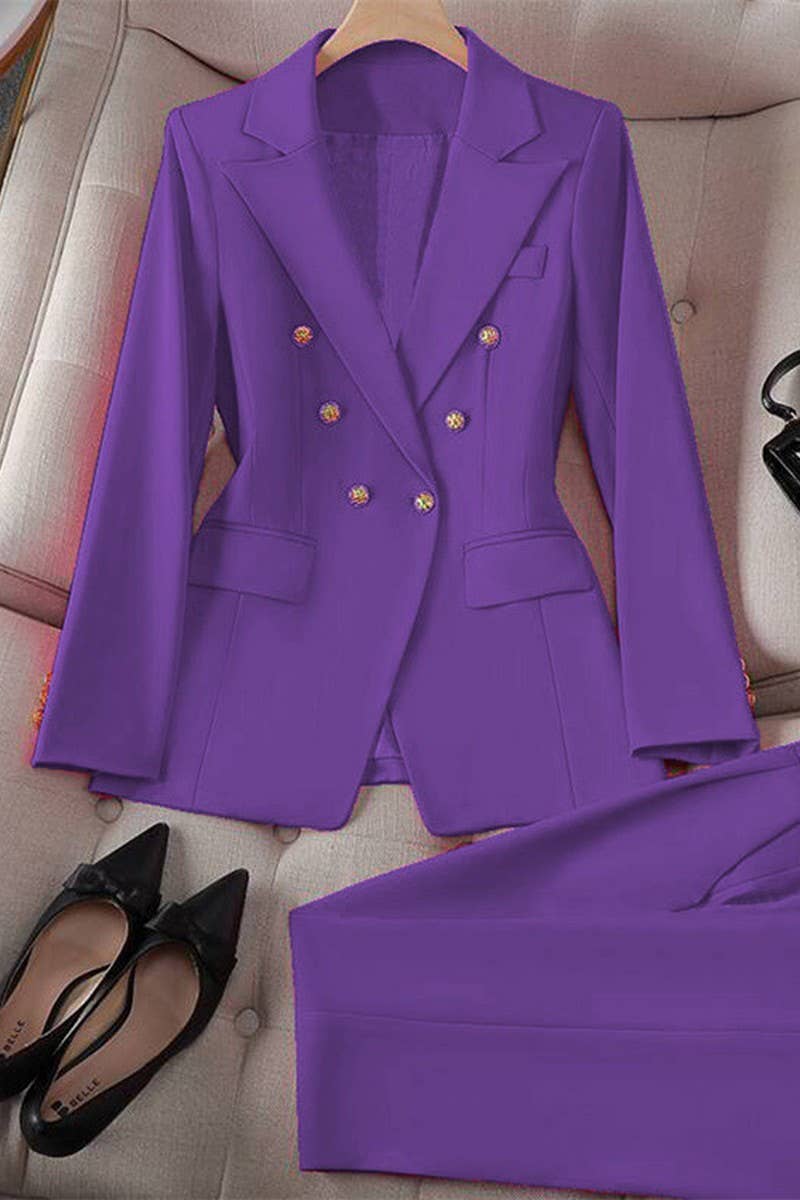 CWSS01296_TEMPERAMENTAL COMMUTING PETITE FASHIONABLE SUIT