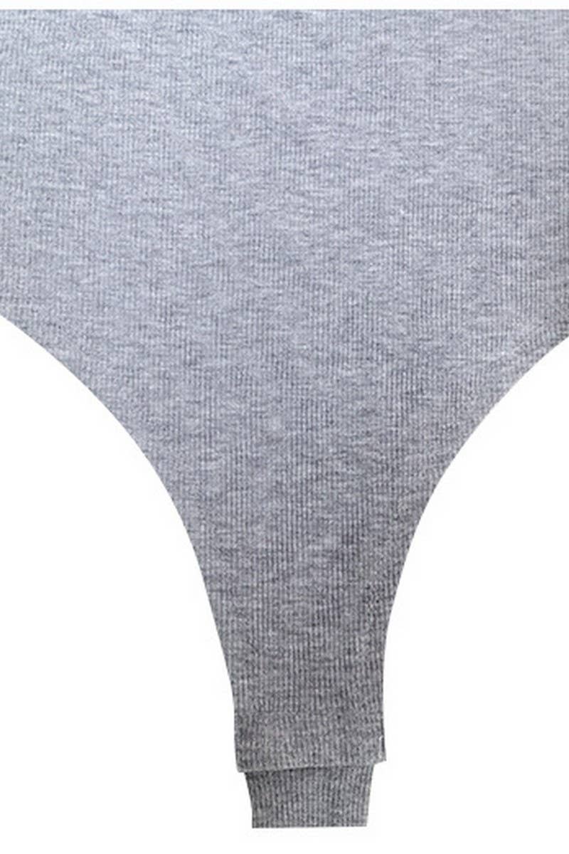 CWSBSS0056_SUMMER SEXY BUTTONED ROUND NECK BODYSUIT