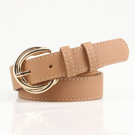 Fashionable versatile and simple alloy belt